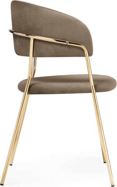 Изображение товара Стул Woodville Kamelia / 15318 (cappuccino/gold)