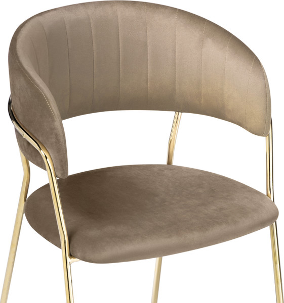 Изображение товара Стул Woodville Kamelia / 15318 (cappuccino/gold)