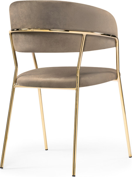 Изображение товара Стул Woodville Kamelia / 15318 (cappuccino/gold)