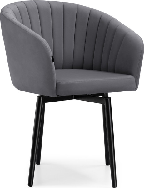 Изображение товара Стул Woodville Моншау / 462149 (velutto 32/черный)