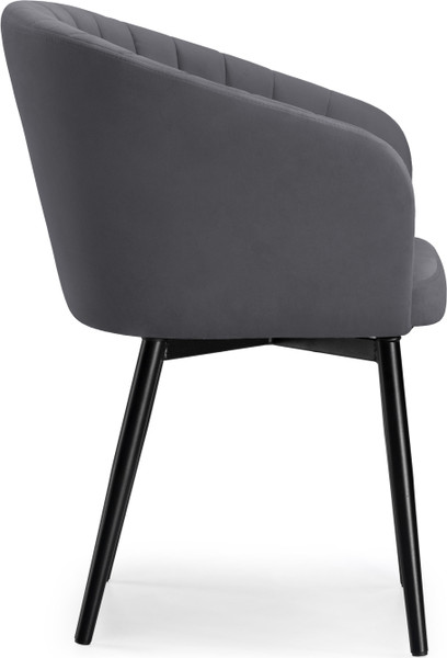 Изображение товара Стул Woodville Моншау / 462149 (velutto 32/черный)