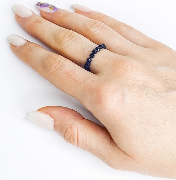 Изображение товара Кольцо Wolves Сапфир 6496 (р.15-16)