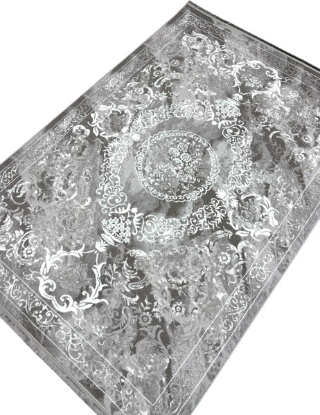 Изображение товара Ковер Radjab Carpet Афина Прямоугольник 0916B / 13308RK (1.6x2.3, Grey/Grey)