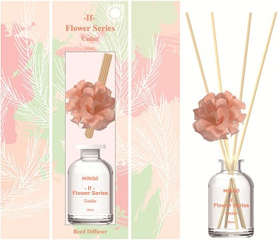 Изображение товара Аромадиффузор Miniso Reed Diffuser Cedar 2372