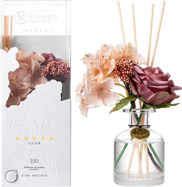 Изображение товара Аромадиффузор Miniso Reed Diffuser Morning Dew Rose 9860 (120мл)