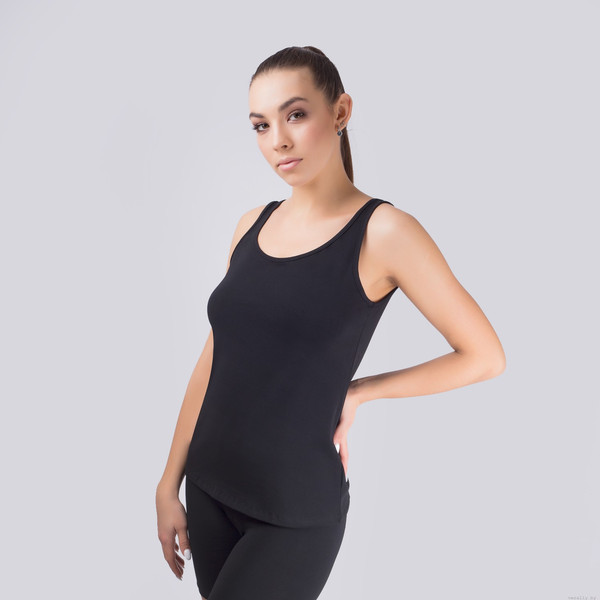 Изображение товара Майка Verally 379-1 (р.170,176-104-110, черный)