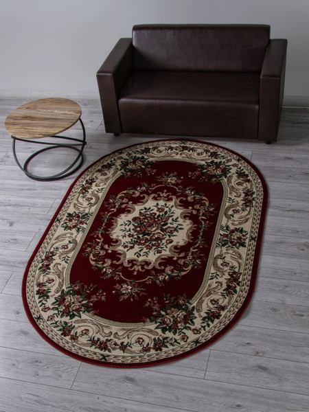 Изображение товара Ковер Merinos Colizey D057-OVAL-RED (1х2)