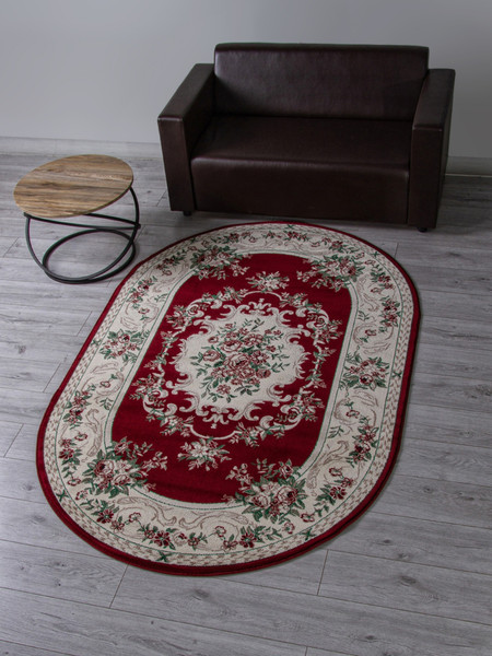 Изображение товара Ковер Merinos Colizey D057-OVAL-RED (1х2)