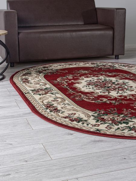 Изображение товара Ковер Merinos Colizey D057-OVAL-RED (1х2)