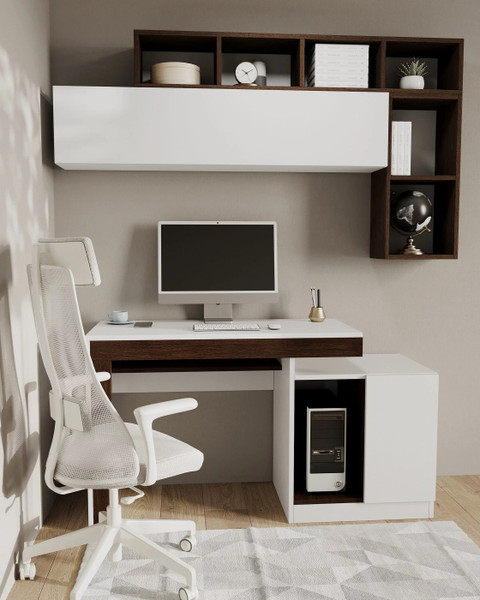 Изображение товара Полка-ячейка Woodville Модена-2 / 563541 (венге)