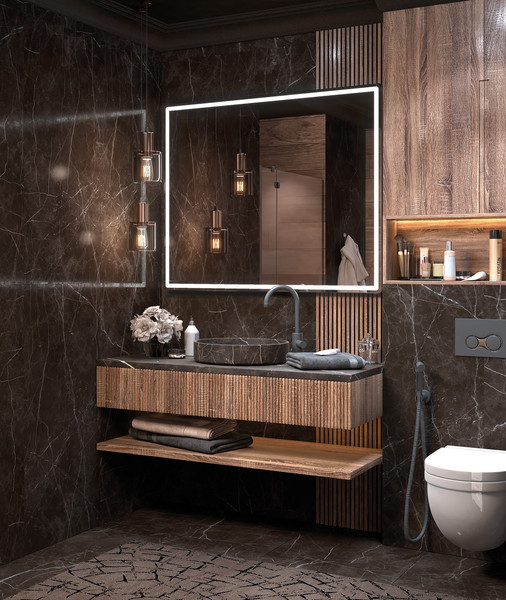 Изображение товара Зеркало Vigo Roberta Comfort 1200