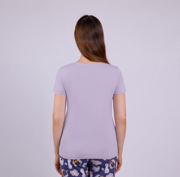 Изображение товара Футболка домашняя Verally 3016-1 (р.170-100-106, кис-кис)