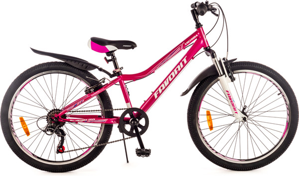 Детский велосипед FAVORIT Victoria-24VS / VIC24V12PN (разобранный, в коробке)