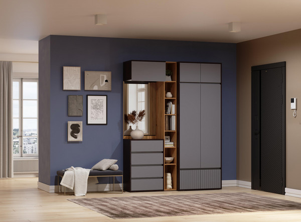 Изображение товара Стеллаж Woodville Роут / 593722 (дуб вотан)