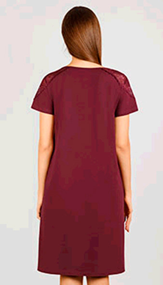 Изображение товара Сорочка Verally 3024-1 (р.170-116-122, бургунд)