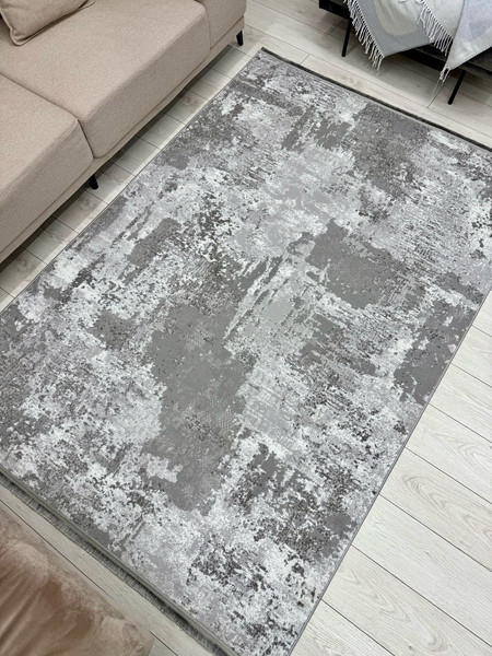 Изображение товара Ковер Radjab Carpet Афина Прямоугольник 0905A / 13236RK (2.4x3.4, Grey/Grey)