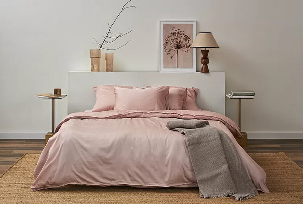Изображение товара Комплект постельного белья Tkano Essential / TK24-DC0035 (пыльная роза)