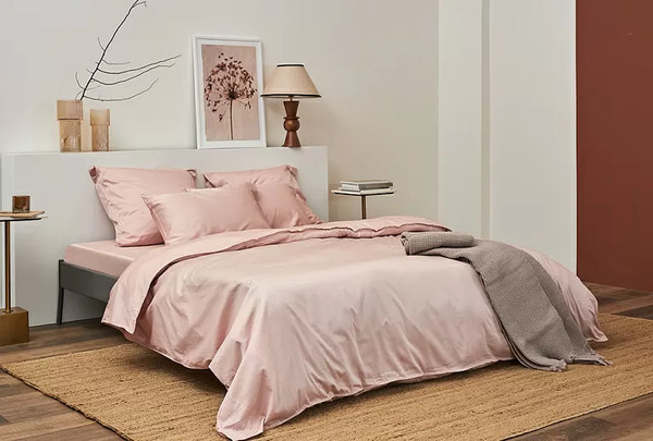 Изображение товара Комплект постельного белья Tkano Essential / TK24-DC0035 (пыльная роза)