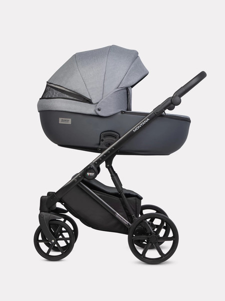 Изображение товара Детская универсальная коляска Riko Montana 2в1 Plus (40, графитовый/серый)