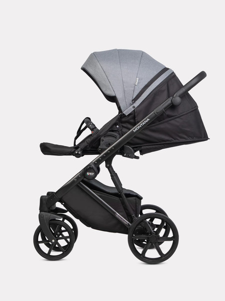 Изображение товара Детская универсальная коляска Riko Montana 2в1 Plus (40, графитовый/серый)