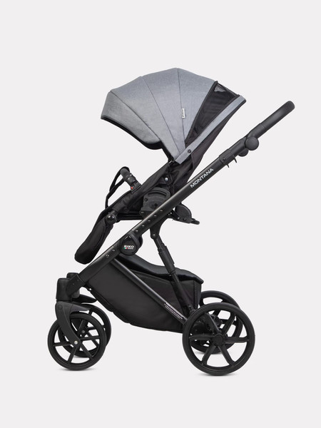 Изображение товара Детская универсальная коляска Riko Montana 2в1 Plus (40, графитовый/серый)