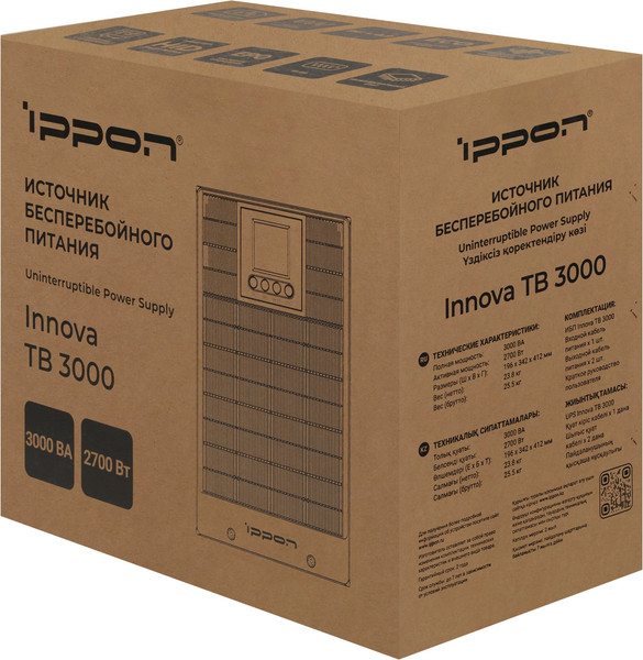 Изображение товара ИБП IPPON Innova TB 3000 / 2050424