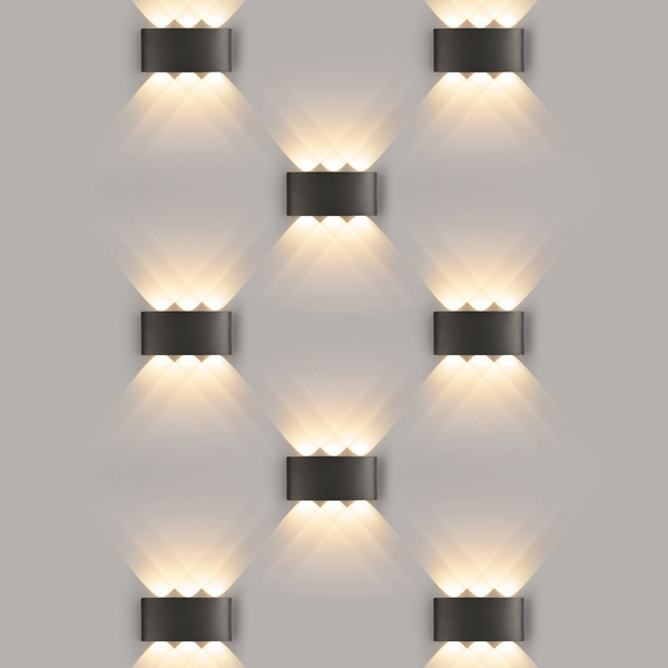 Изображение товара Бра уличное Elektrostandard Twinky 1551 Techno LED  (черный 3000)