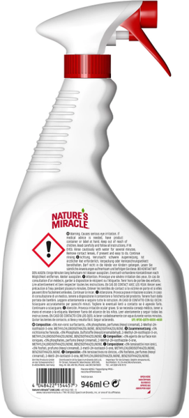 Изображение товара Средство для нейтрализации запахов и удаления пятен Nature's Miracle S&O Rem. Cat Melon Rtu R154457 / 661685 (946мл)