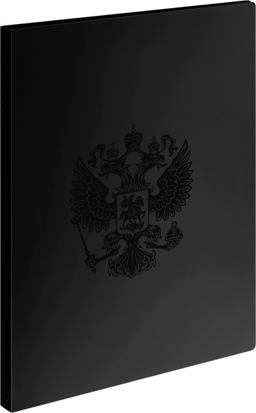 Изображение товара Папка для бумаг Стамм Герб / ММ-32163 (черный)