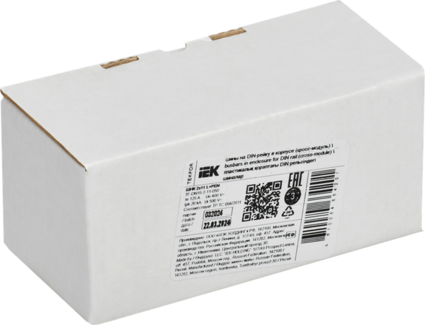 Изображение товара Шина нулевая в корпусе IEK TF-DN10-2-11-050