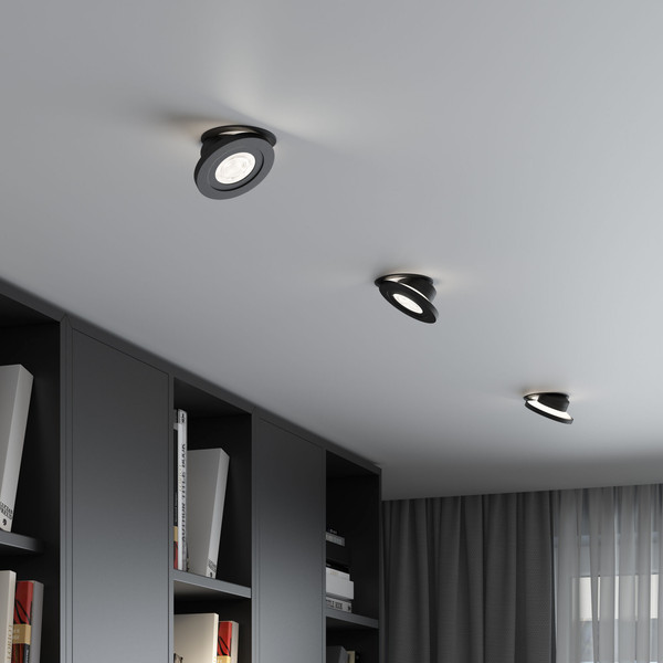 Изображение товара Точечный светильник Elektrostandard Surf 25084/LED 4000 (черный)