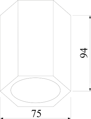 Изображение товара Точечный светильник Elektrostandard 25037/LED 4200 (черный)