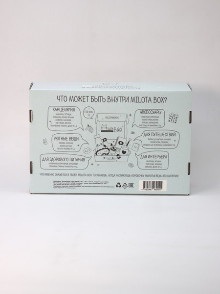 Изображение товара Подарочный набор ILikeGift MilotaBox School Box / MB100