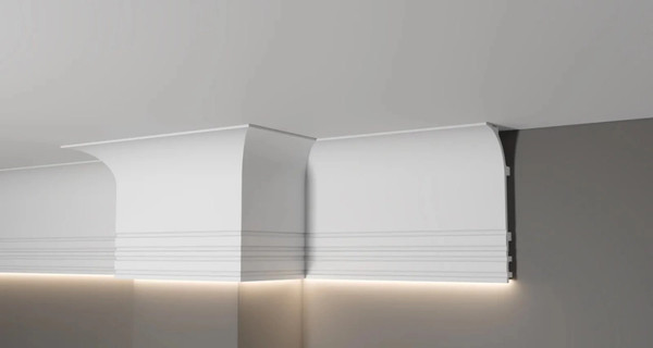 Изображение товара Плинтус потолочный Decor-Dizayn DD520 (140х70х2000)