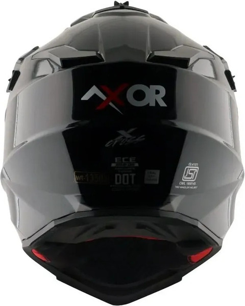 Изображение товара Мотошлем AXOR X-Cross Sc / pm01718287165 (M, черный/красный)