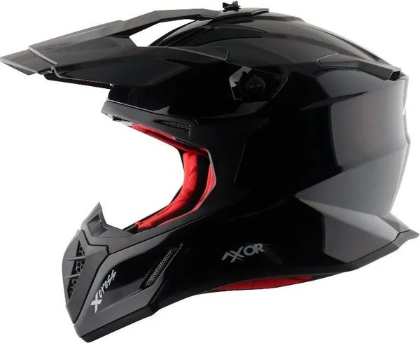 Изображение товара Мотошлем AXOR X-Cross Sc / pm01718287166 (L, черный/красный)