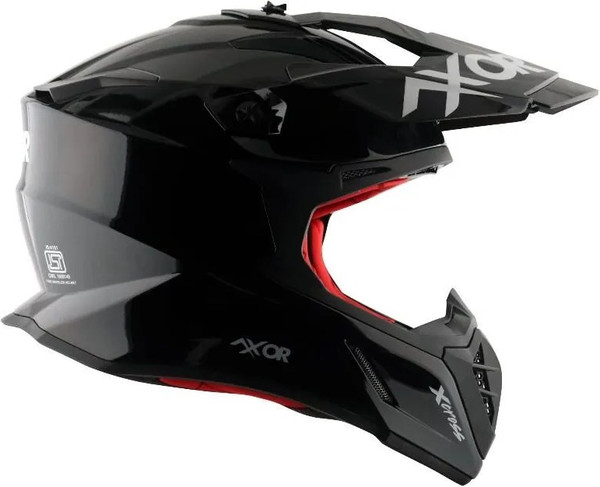 Изображение товара Мотошлем AXOR X-Cross Sc / pm01718287166 (L, черный/красный)