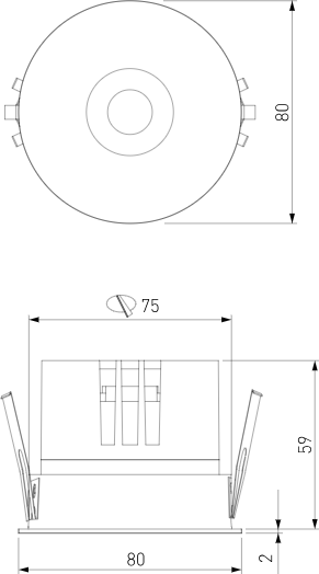 Изображение товара Точечный светильник Elektrostandard 25070/LED 15W 4000K (титан)