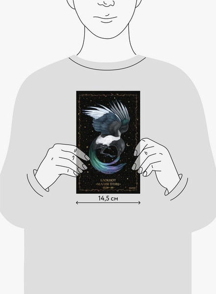 Изображение товара Записная книжка МИФ Магия птиц / 9785002503247 (Selcha Uni)