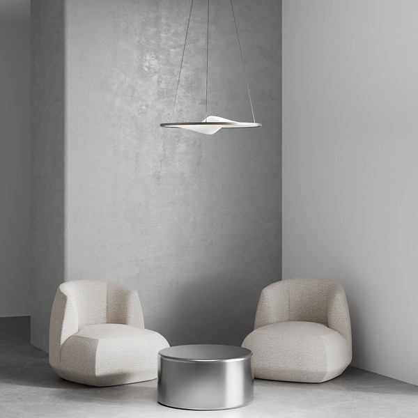 Изображение товара Потолочный светильник Евросвет Occhio 40027/1 LED 4000 (серый)