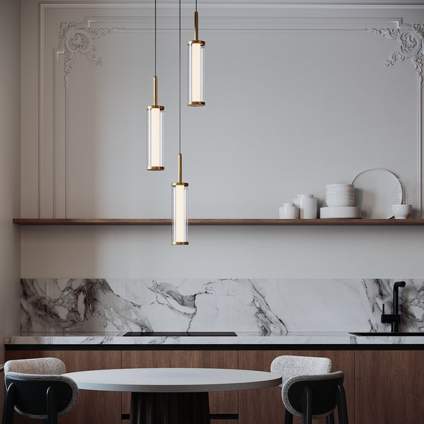 Изображение товара Люстра Евросвет Stark 50386/3 LED 3000 (латунь)