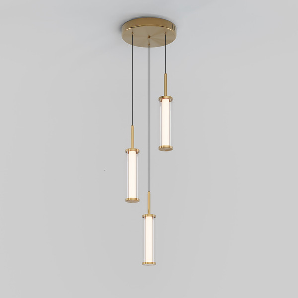 Изображение товара Люстра Евросвет Stark 50386/3 LED 3000 (латунь)