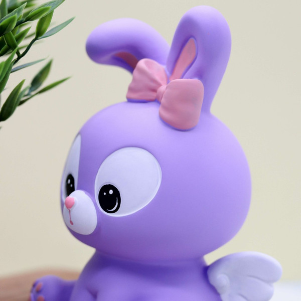Изображение товара Копилка ILikeGift Angel bunny / 1043-15B (фиолетовый)
