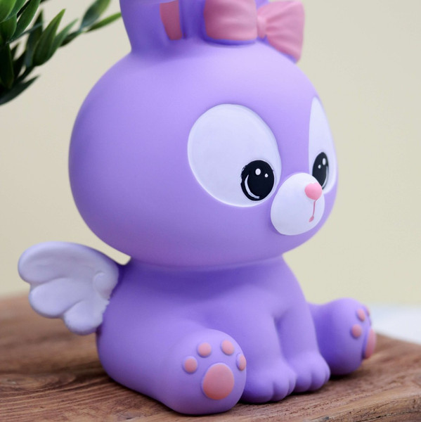 Изображение товара Копилка ILikeGift Angel bunny / 1043-15B (фиолетовый)