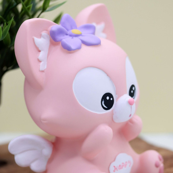 Изображение товара Копилка ILikeGift Angel fox / 1043-16A (розовый)