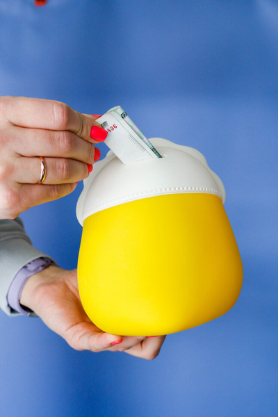 Изображение товара Копилка ILikeGift Bonnet duck / 1096-1-C (желтый)