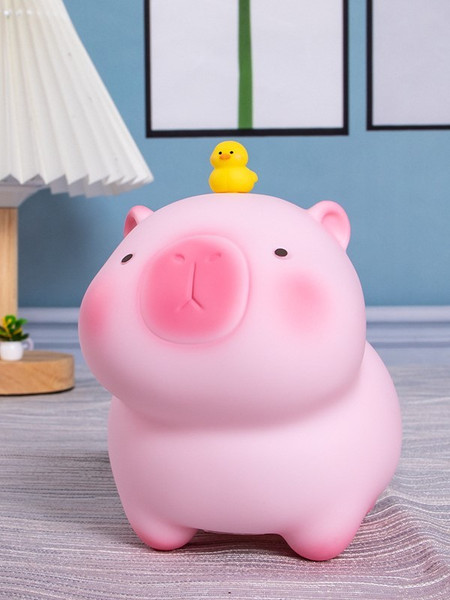Изображение товара Копилка ILikeGift Capybara Friend Duck / BB2574-8B (розовый)