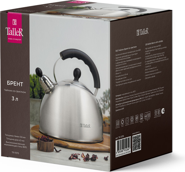 Изображение товара Чайник со свистком TalleR TR-11375