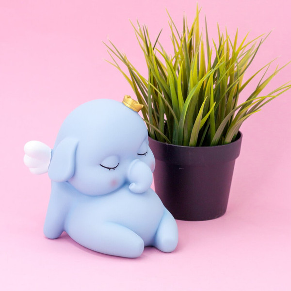 Изображение товара Копилка ILikeGift King elephant / BB1085-2-3 (синий)