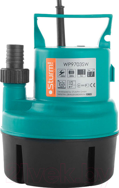 Изображение товара Дренажный насос Sturm! WP9703SW